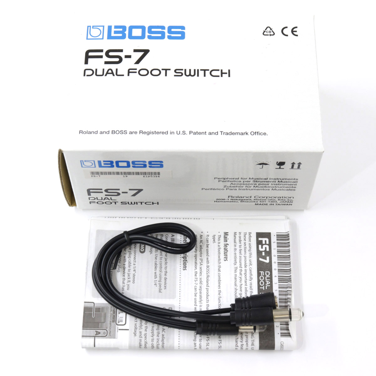 【美品】BOSS FS-7 BOSS FS-7 Dual Footswitch｜ミュージックランドKEY