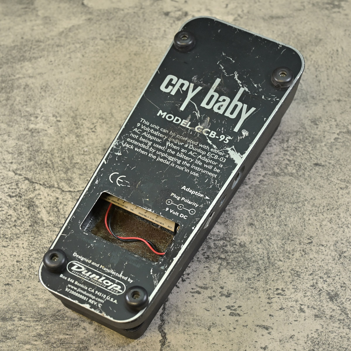 Jim Dunlop Cry Baby GCB95 ワウペダル 美品中古 Dunlop (Jim Dunlop) GCB95 Crybaby（ジムダンロップ