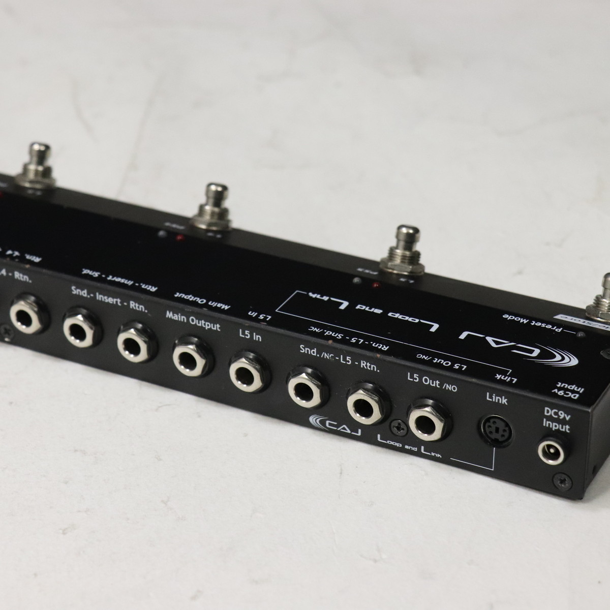 CAJ / Loop Pedal L1 / 5スイッチャー　中古 Amazon | CAJ プログラマブルエフェクトループ スイッチャー