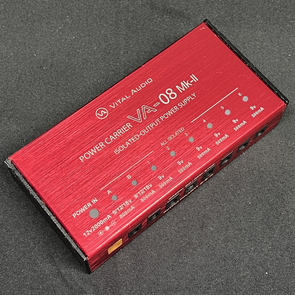 VITAL AUDIO VA-08　Mk-Ⅱ Vital Audio POWER CARRIER VA-08 Mk-Ⅱ 【アイソレート・パワー