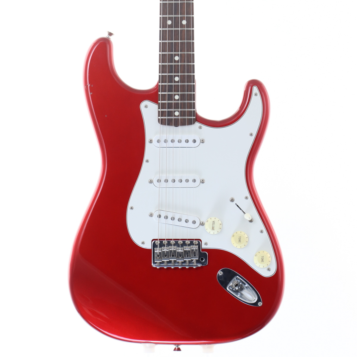 最終値下げ　チャッパー　和楽器 赤い房付き 中古】Fender Japan / ST-STD Candy Apple Red 【梅田店