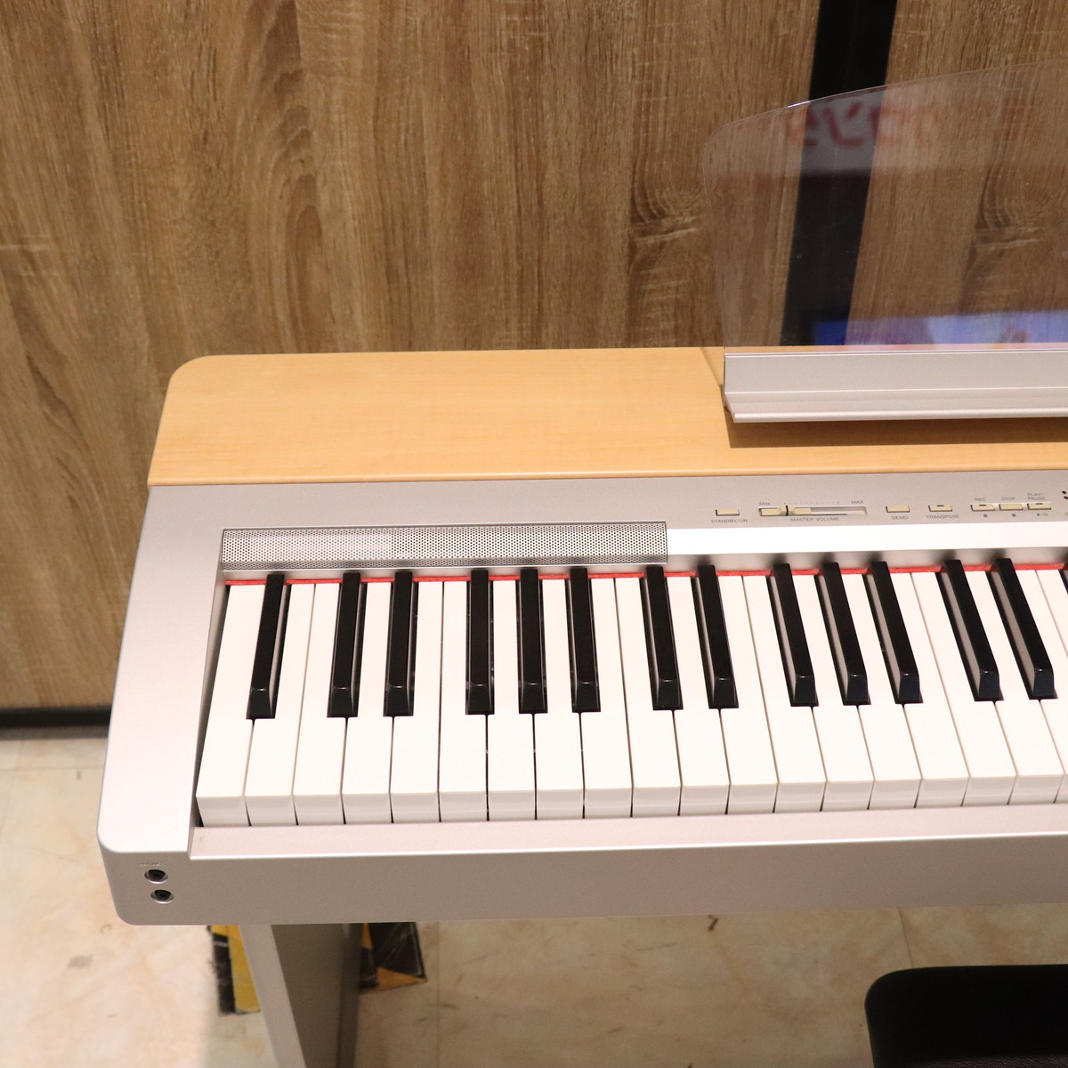 【Kenji Hiranuma】Yamaha P-140S 電子ピアノ Yamaha P140S - 88-Key Digital Piano - Cherry Wood/Silver P140S
