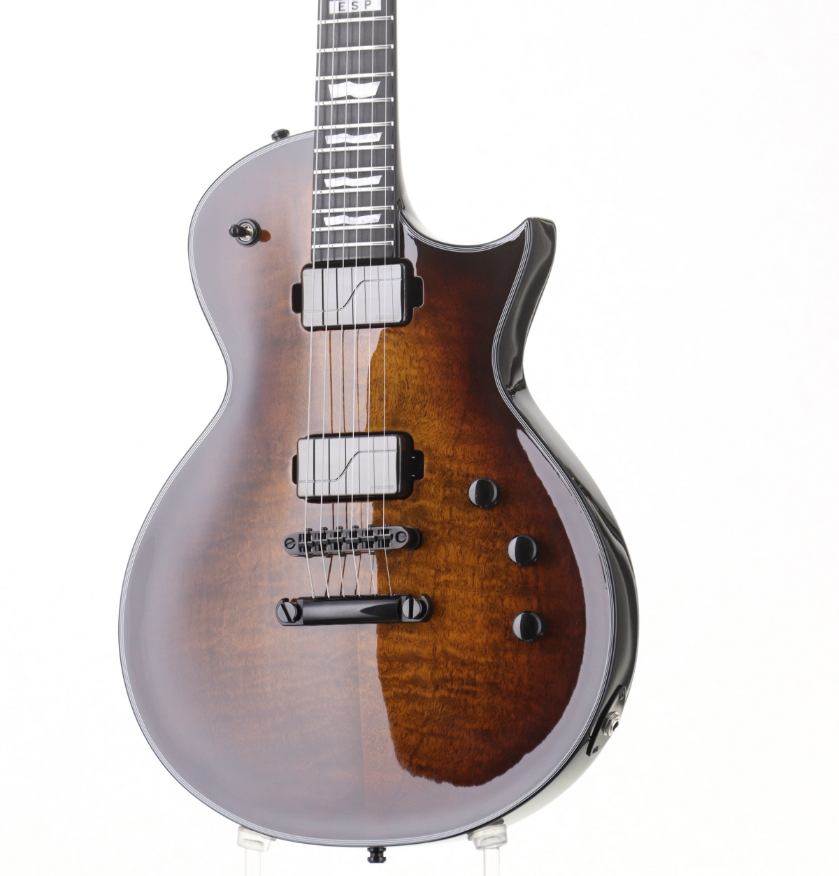中古】E-II / EC QM FL Tiger Eye Sunburst 【新宿店