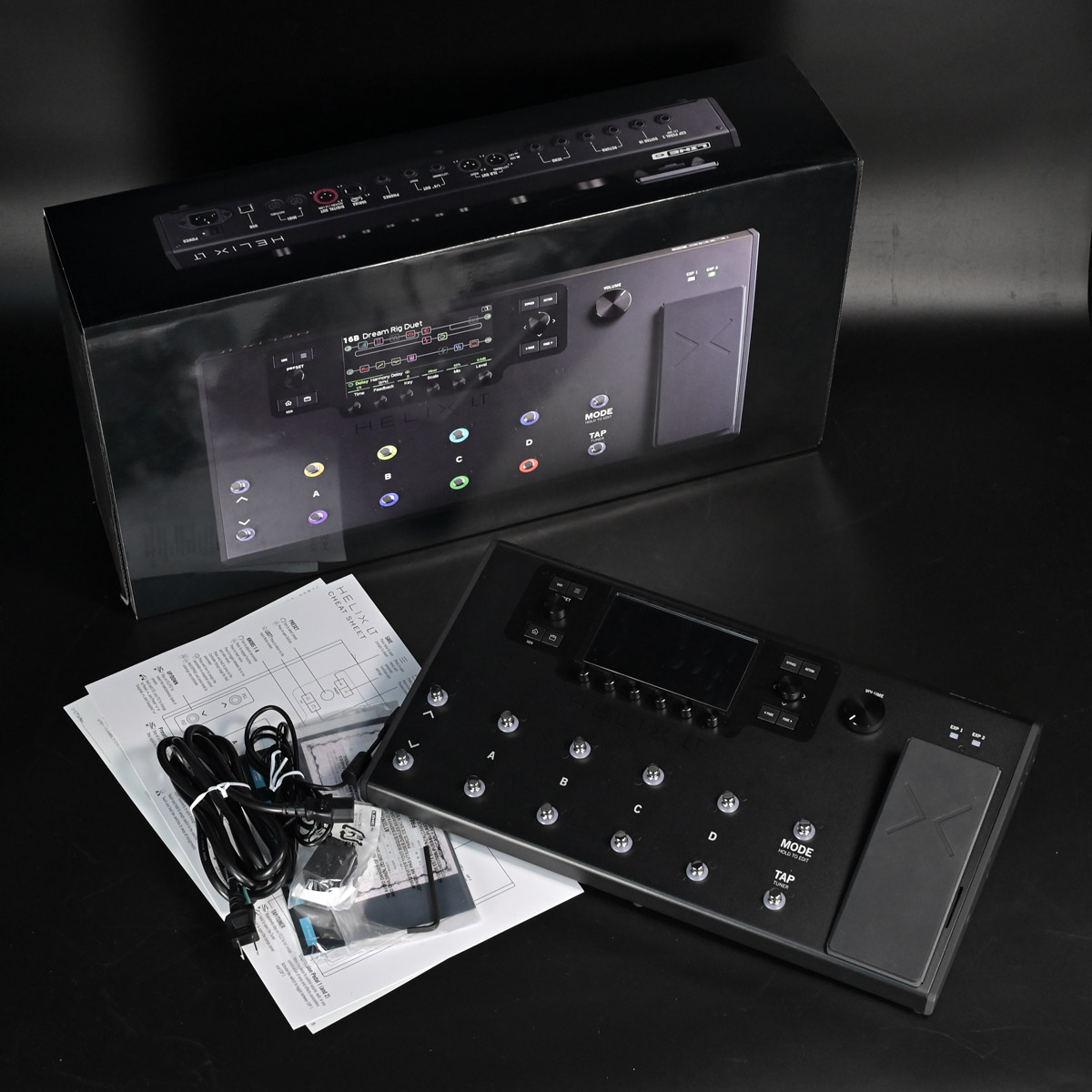 Line6 Helix LT 中古品【室内使用のみ・箱付き】 Line6 Helix LT【中古美品】ソフトケース付き - メルカリ