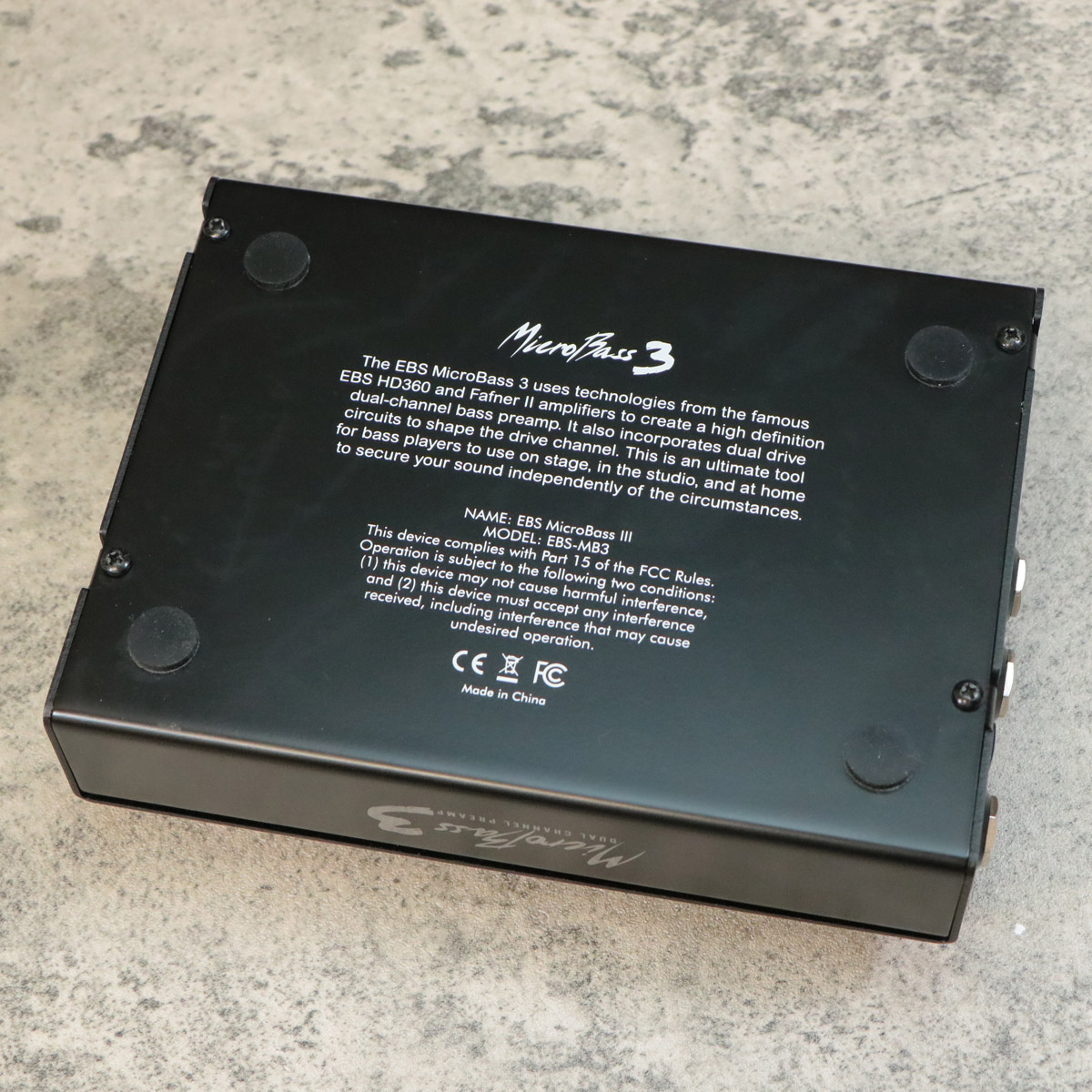 中古】EBS / MicroBass 3 べース用プリアンプDI【名古屋栄店
