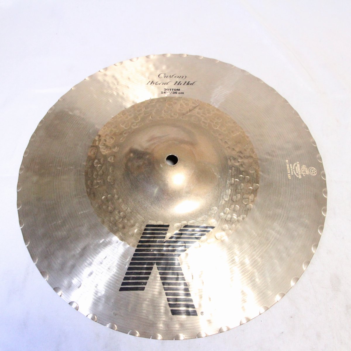 中古】ZILDJIAN / K.ZILDJIAN top+ Hybrid Bottom 14