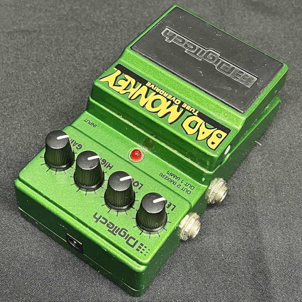 Digitech BadMonkey 美品 箱・付属品付き Digitech DBM Bad Monkey Tube Overdrive Rare Chinese Version