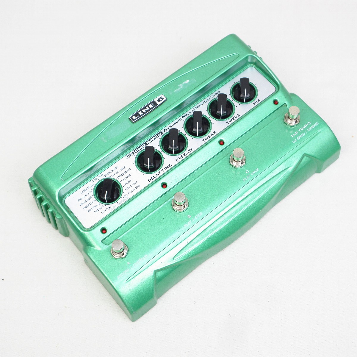 LINE6 DL4 Delay Modeler 初期型 ディレイ　ギター DL4 - Stompbox Modelers - Line 6 Japan