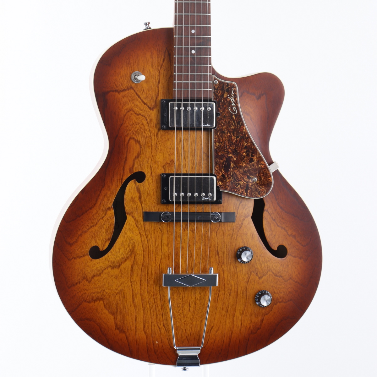 中古】Godin ゴダン / 5th Avenue CW Kingpin II Cognac Burst