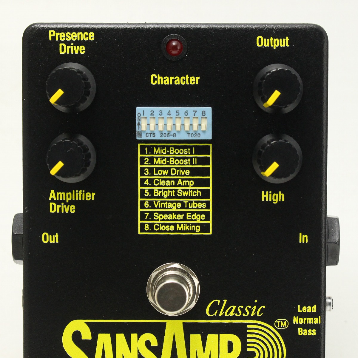 SANSAMP Classic　【ガリ・ノイズあり】 使用レビュー】Tech21 SansAmp Classic - DreadRock.org