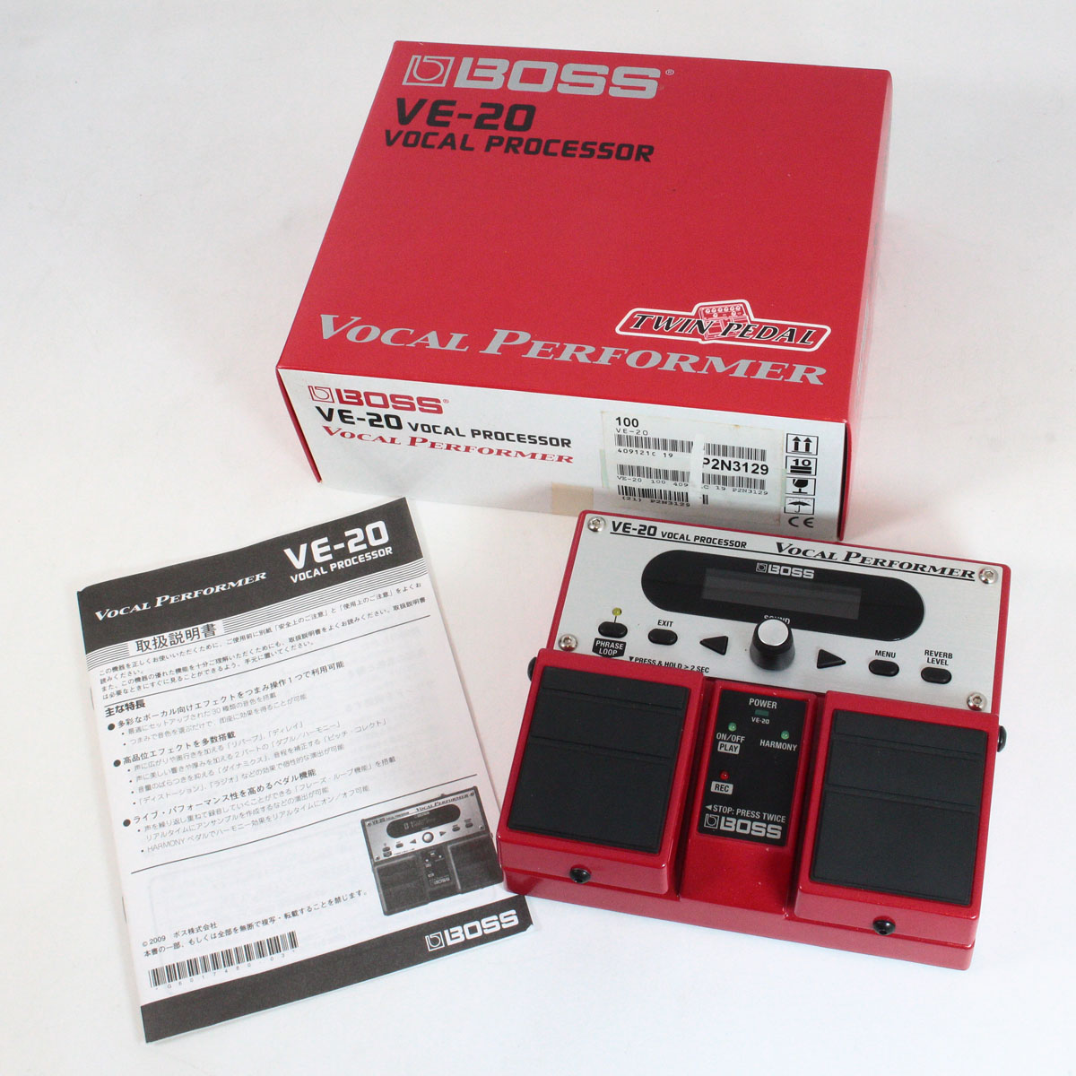 BOSS　ＶＥ－２０　ボーカルプロセッサー　元箱あり BOSS VE－20 ボーカルプロセッサー 元箱あり BOSS Vocal