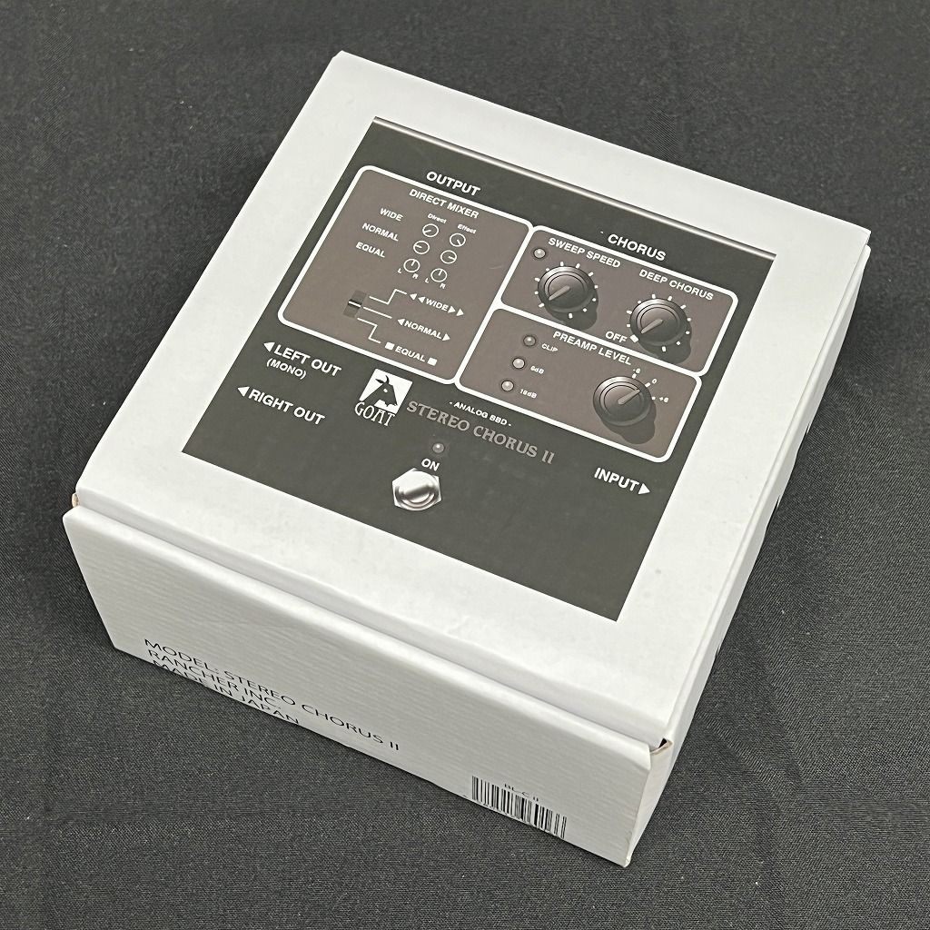 GOAT STEREO CHORUS （ゴート ステレオコーラス） 中古】GOAT / STEREO CHORUS Ⅱ 【新宿店】 | イシバシ楽器