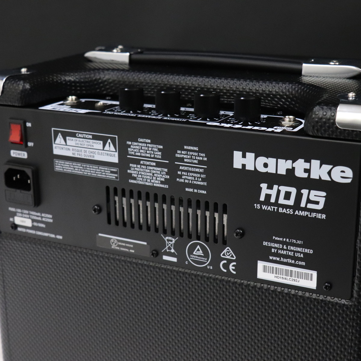 Hartke HD75 メンテナンス済 完動品　現行品 1箇所傷あり】Hartke HD 75 ベースアンプ - メルカリ