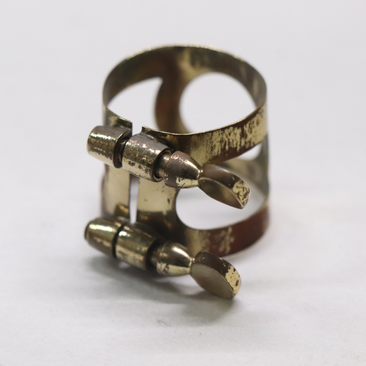 中古】SELMER / アルトサックス 2SCREW リガチャー&キャップ