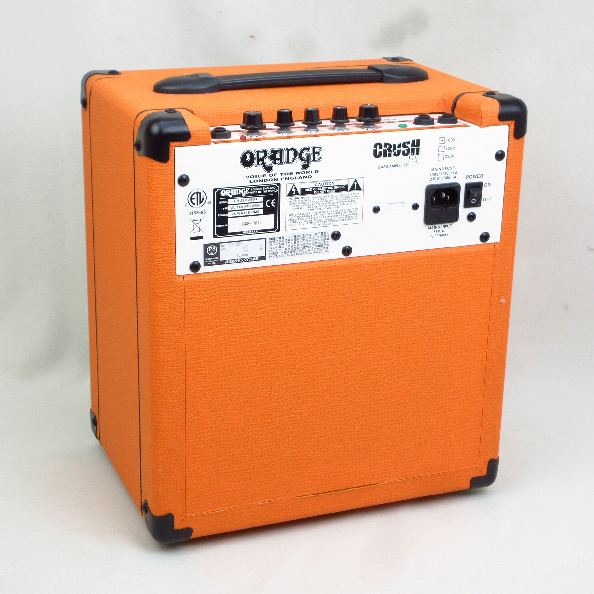 中古】ORANGE / CRUSH 25BX BassAmp CR25BX ベースアンプ 【横浜