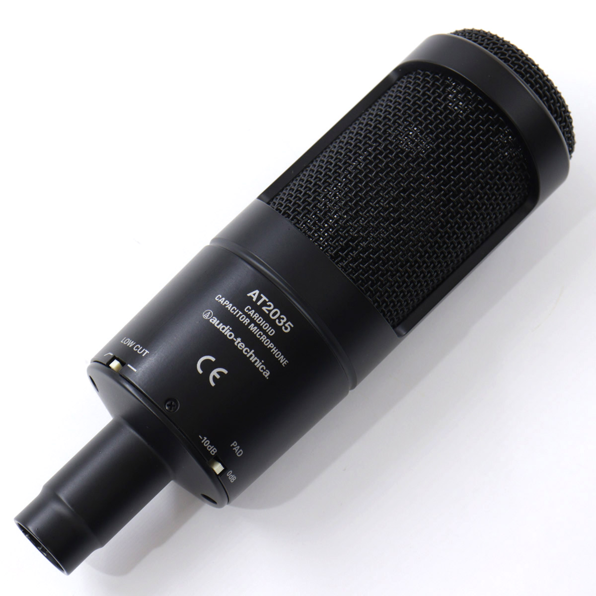 配信機器・PA機器・レコーディング機器 Audio-Technica AT2035 最も 楽天市場】オーディオテクニカ 単一 コンデンサーマイク