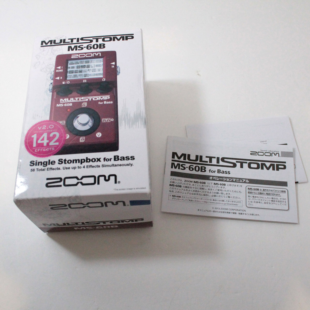 中古】ZOOM / MS-60B / MultiStomp Bass Pedal 【心斎橋店