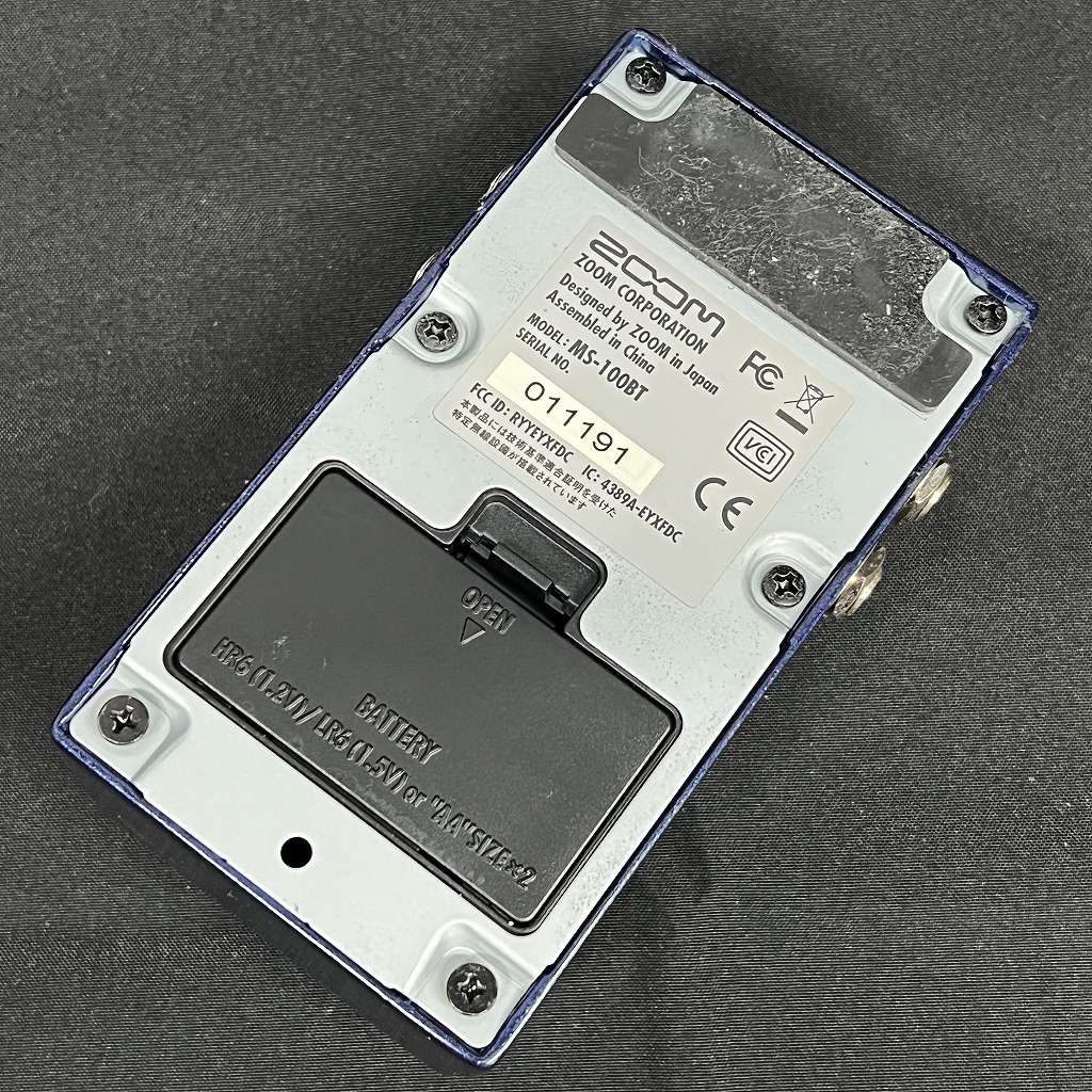 【中古】ZOOM MS-100BT MultiStomp ZOOM MS-100BT (中古)