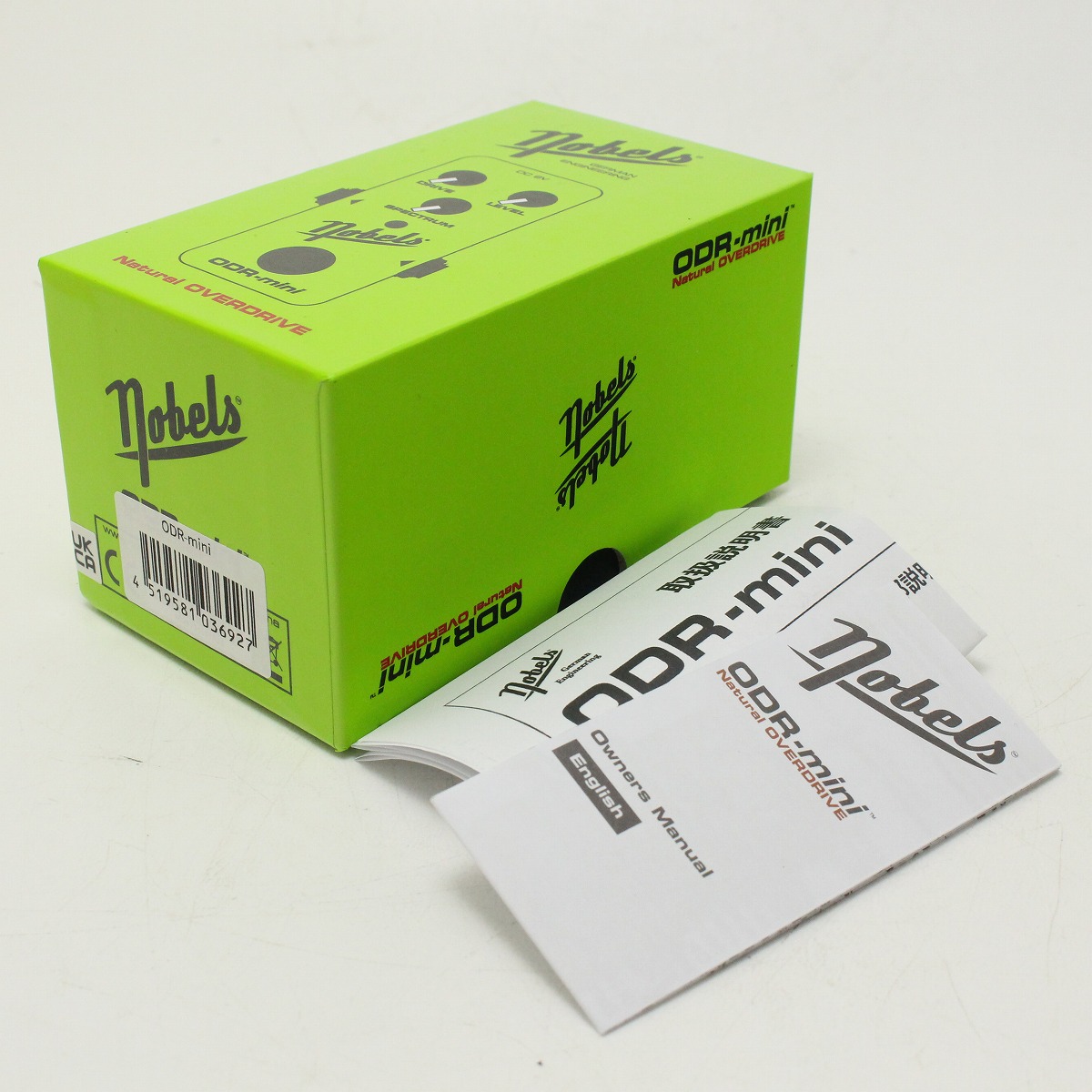 Nobels ODR-mini ギターエフェクター Nobels ODR-Mini Overdrive Pedal | Sweetwater