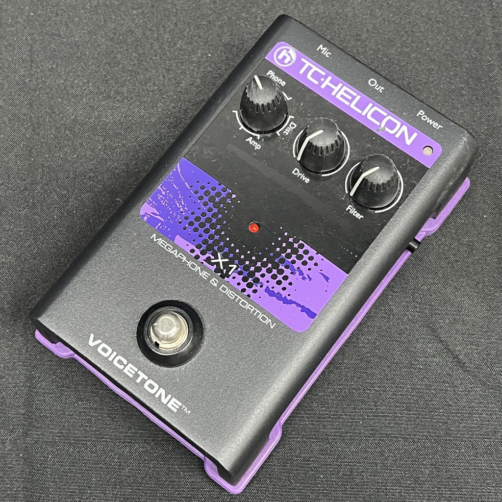 VoiceTone X1 格安価格!! TC Helicon VOICETONE X1 エレクトリ オンラインストア