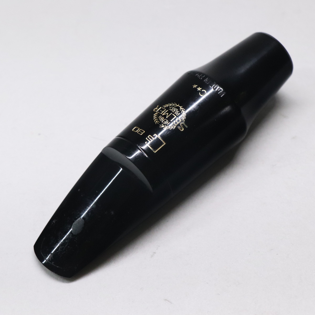 Selmer テナーサックスマウスピース 　ソロイスト　Ｄ　中古品本体 Selmer Paris 「オープニング：7*」テナーサックス用マウス