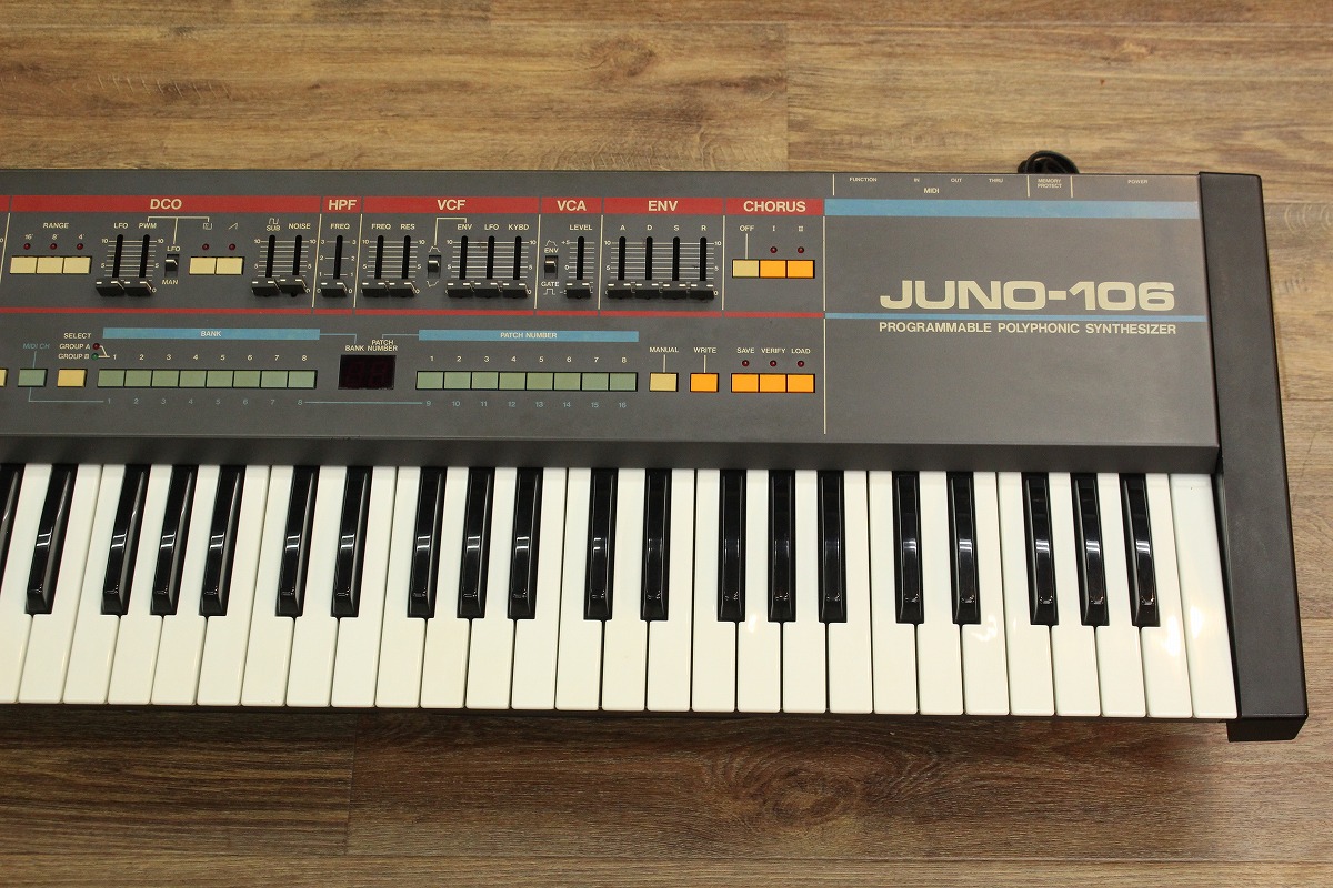 【希少】 ローランド JUNO-106S ヴィンテージ シンセサイザー Roland JUNO-106 ローランド 【ヴィンテージ】 【 新宿PePe