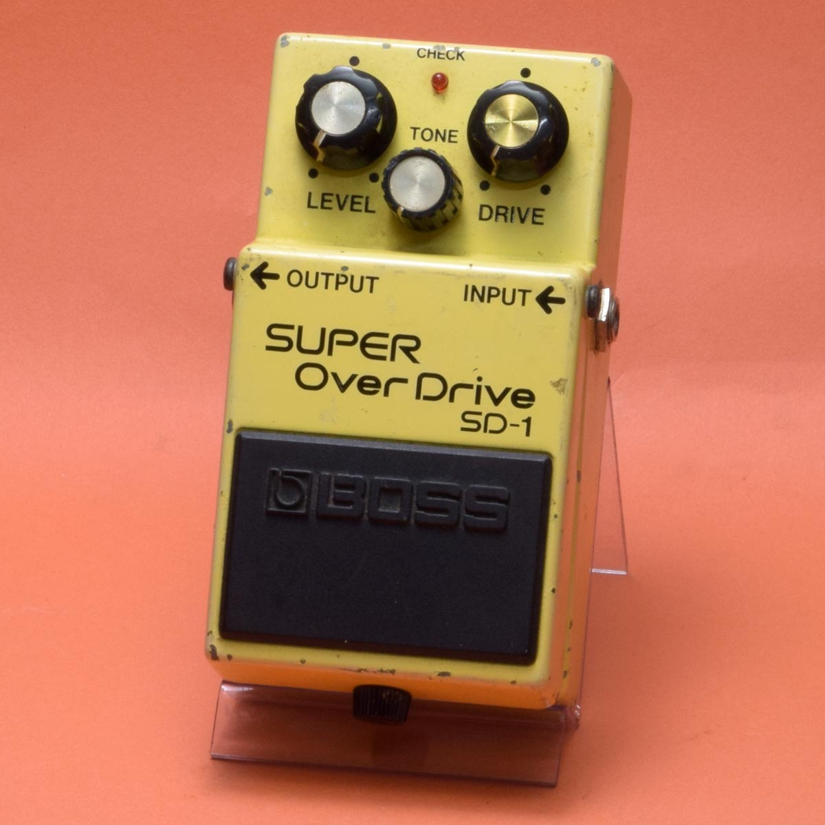 中古】BOSS ボス / SD-1 SUPER OverDrive JRC4558DD艶なし/日本