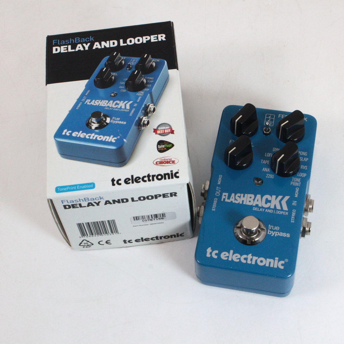 【美品】Flashback DELAY AND LOOPER 箱つき Amazon | tc electronic Flash Back DELAY & LOOPER ギター