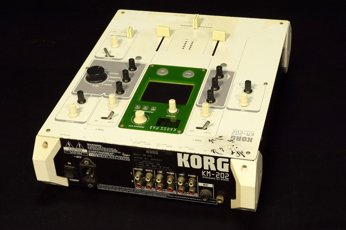 【美品アイテム】KORG KM-202 DJミキサー コルグ 値下げ！】【美品】 KORG コルグ DJミキサー KM-202 - メルカリ