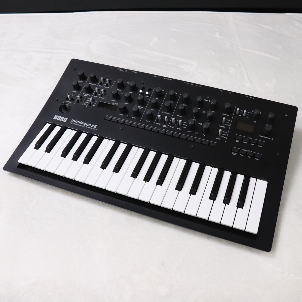 ほぼ未使用　KORG minilogue xd 37鍵 [早い者勝ち] KORG minilogue xd 37鍵盤 アナログシンセサイザー コルグ