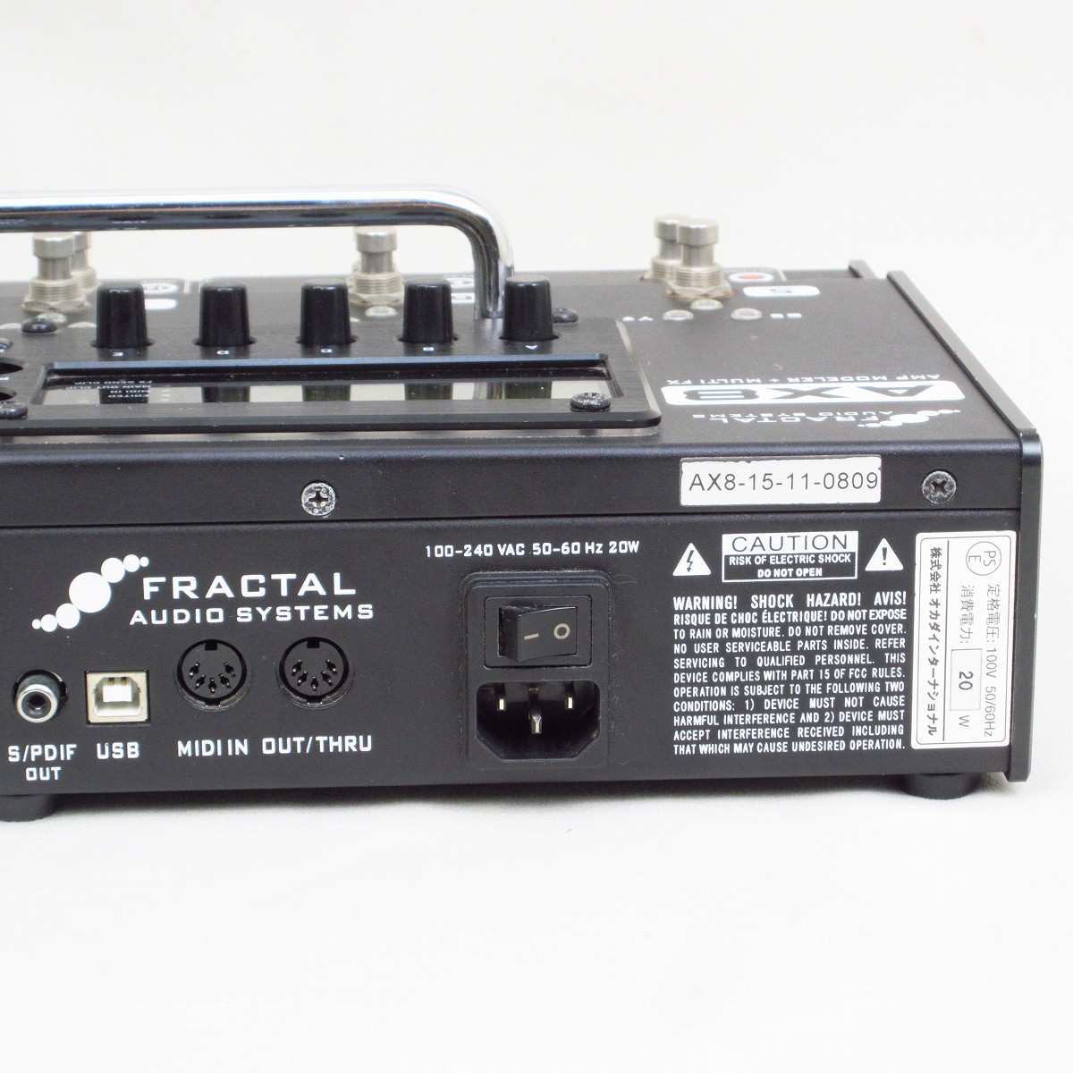 中古】Fractal Audio Systems / AX8 AMP MODELER + MULTI FX