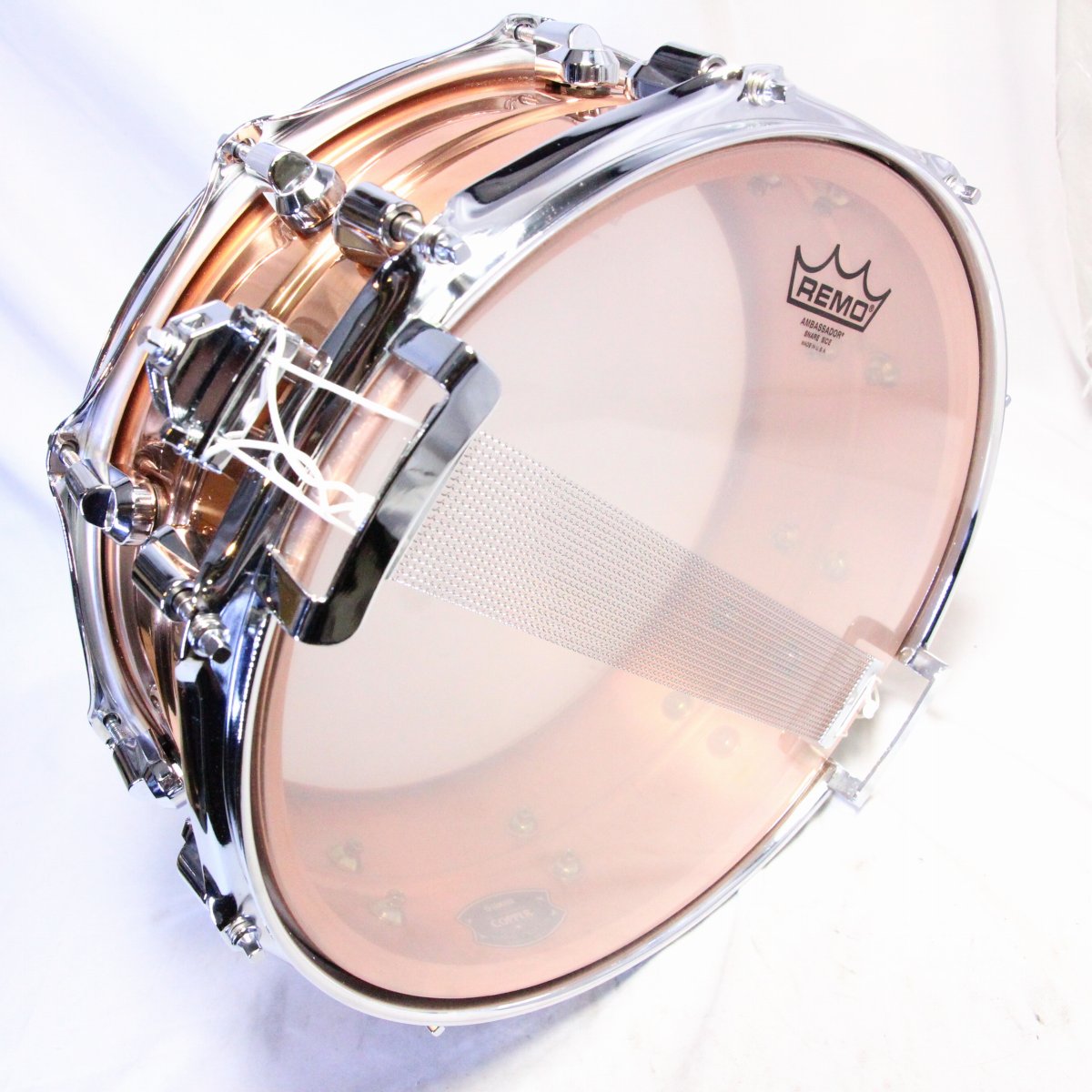 YAMAHA スネアドラム　SD6455 ハードケース付き ヤマハ・スネアドラム・SD6455 コパー（銅）シェル｜Yahoo