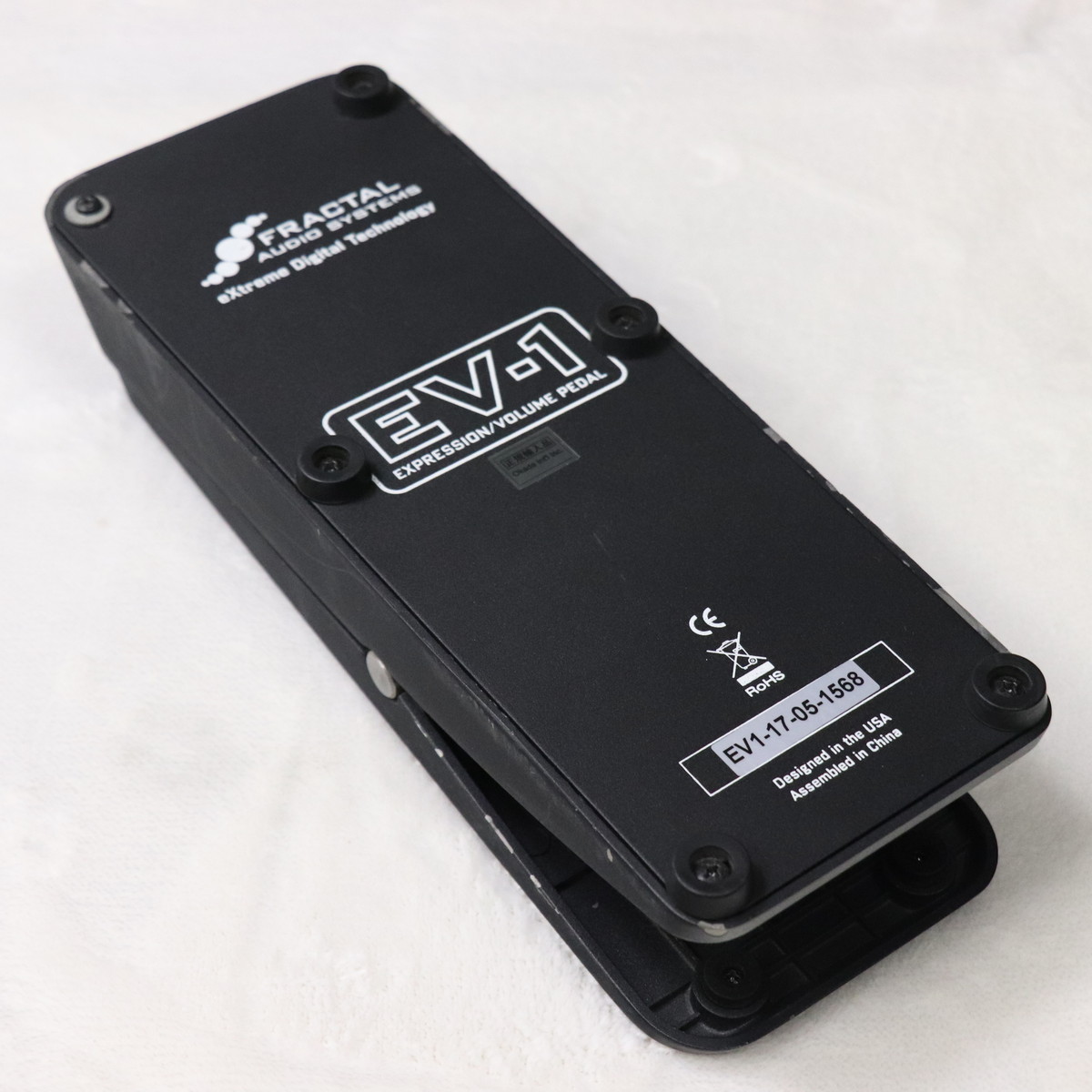 Fractal Audio Systems EV-1 エクスプレッションペダル EV Series Expression Pedals – Fractal Audio Systems