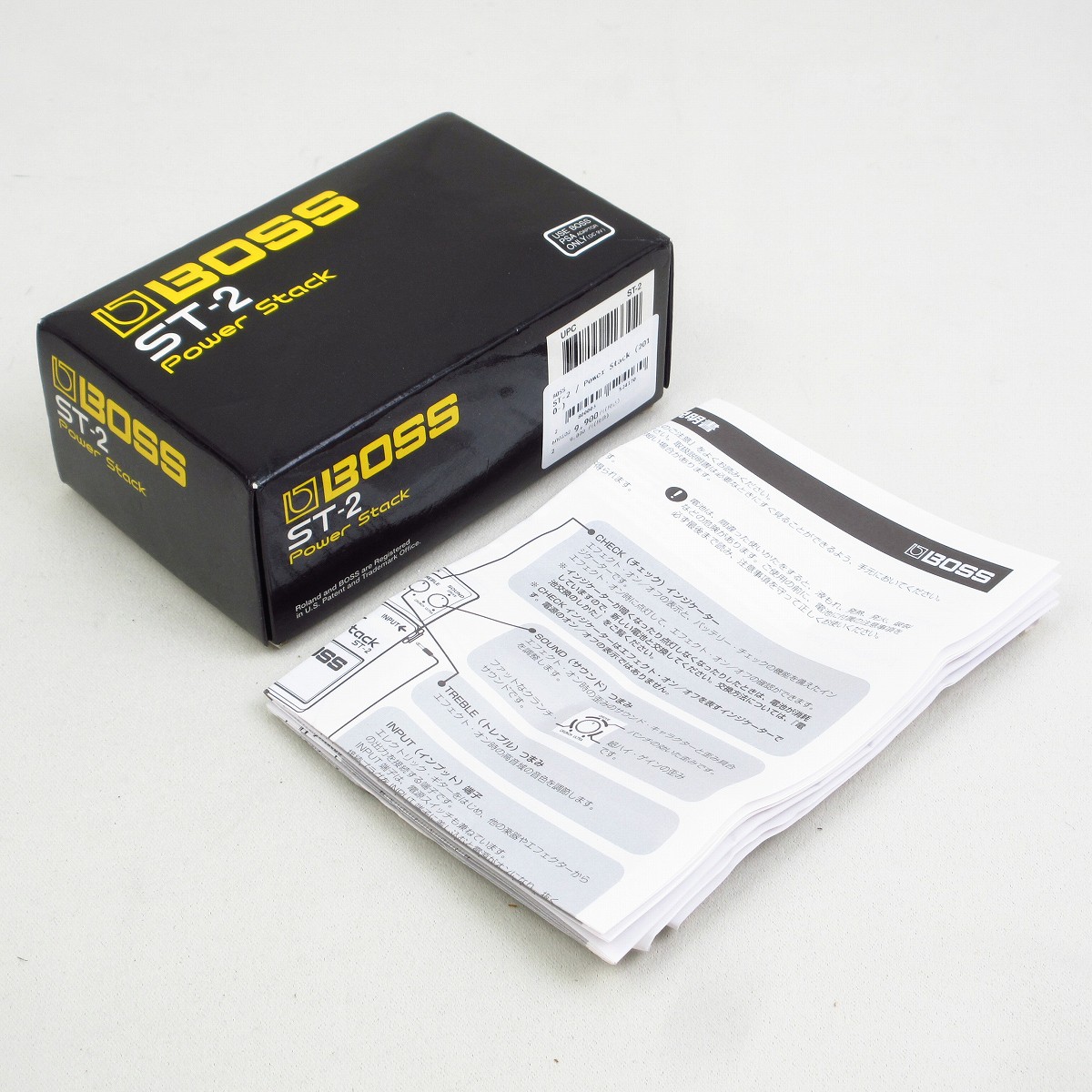 [美品]BOSS　PowerStack　保証書付き BOSS ST-2 ディストーション Power Stack パワースタック