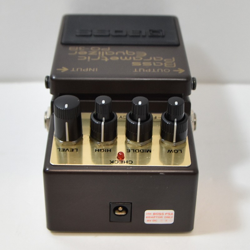 BOSS PQ-3B ベースパラメトリックイコライザー【中古品】 BOSS PQ-3B Bass Parametric Equalizer（中古）【楽器検索