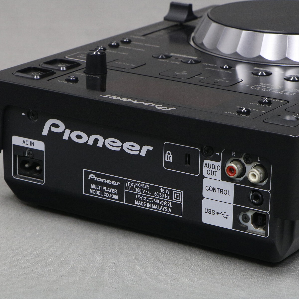 N*d様 Pioneer CDJ-350 【中古】 Pioneer CDJ-350 CD/Digital Media Player DJ Player Multi