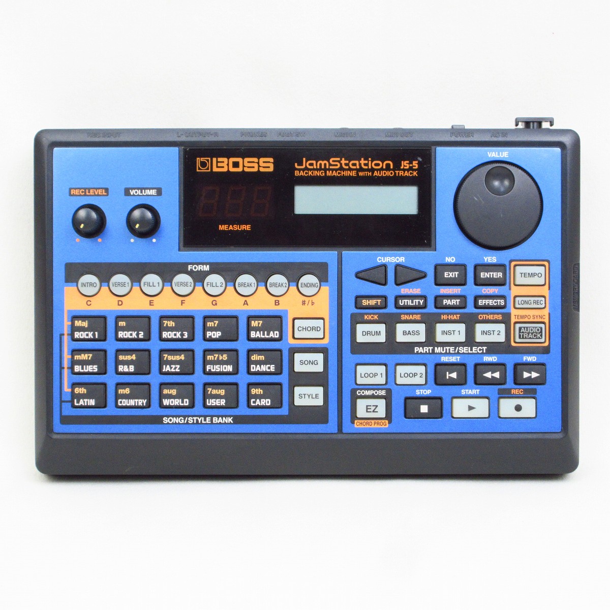 BOSS JS-5 jamstation リズムマシン ボス 激レア Boss JS-5 JamStation Jam Station Rhythm Backing Jamming Drum
