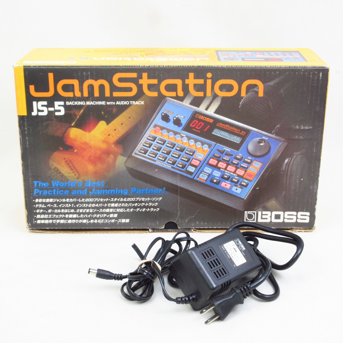 BOSS JamStation JS-5 ジャムステーション　 リズムマシン Boss JS-5 Jam Station Backing Machine Drum Machine Very Good