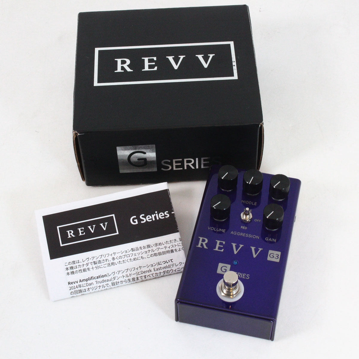 REVV G3 ディストーション　美品　箱付 REVV G3 ディストーション 美品 箱付 - メルカリ