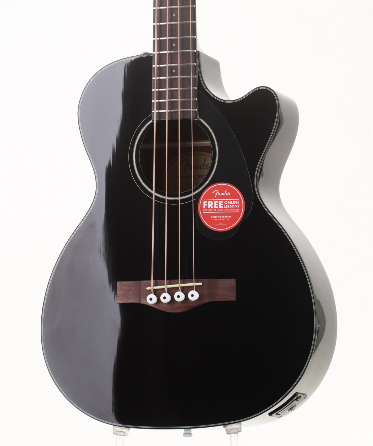 中古】Fender / CB-60SCE Bass Walnut Fingerboard Black ［2.25
