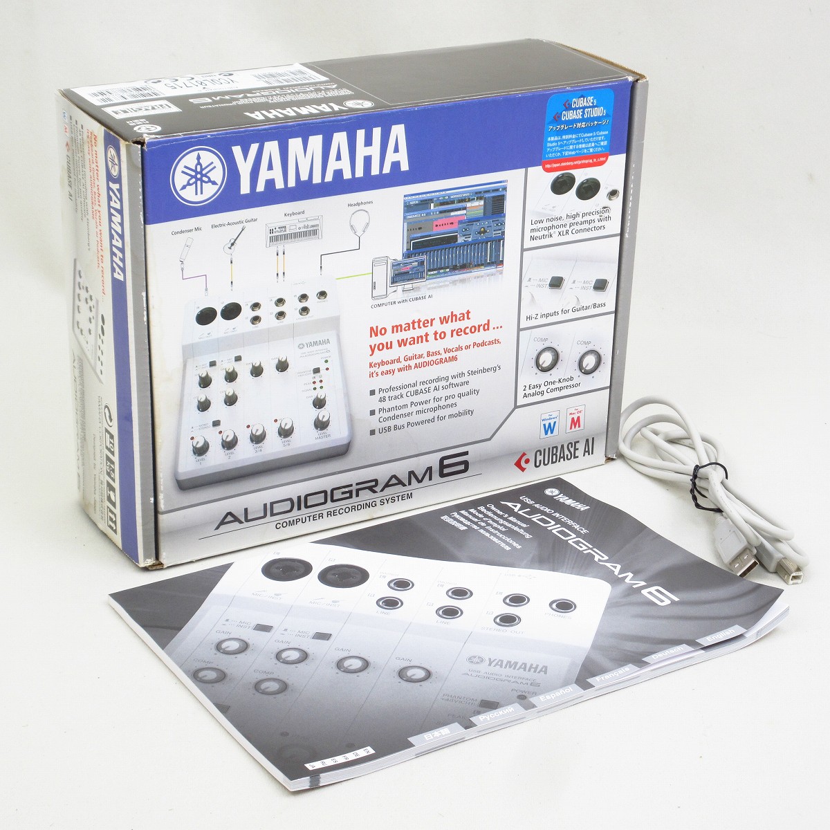 中古】YAMAHA / AUDIOGRAM6 JUNK オーディオインターフェイス