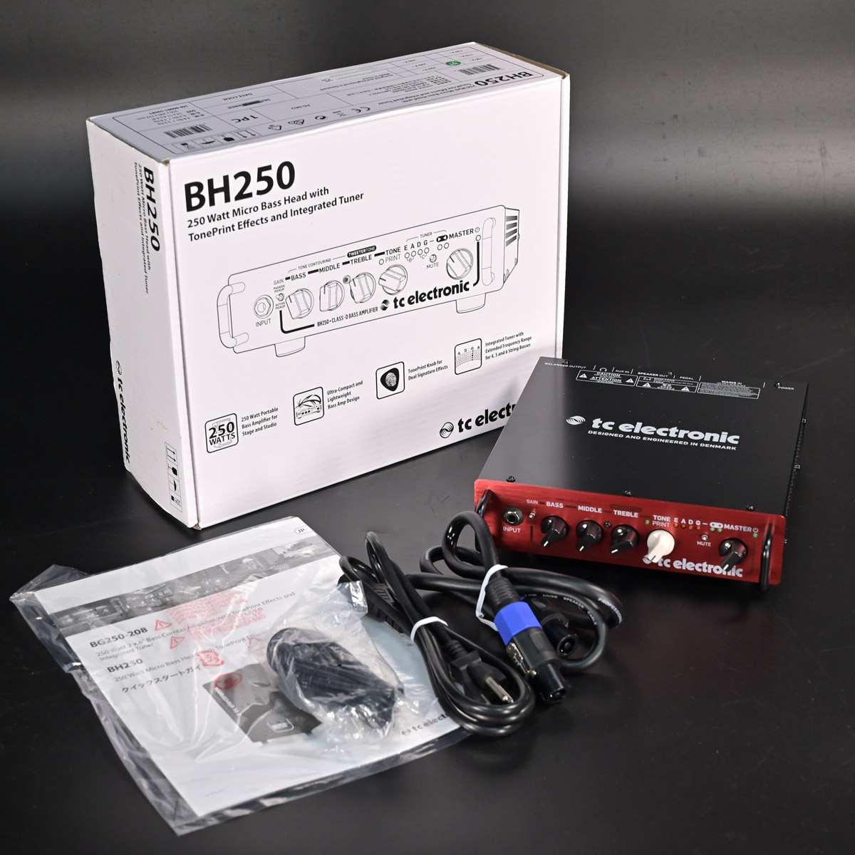 tc electronic BH250 ベースアンプヘッド tc electronic BH250 ベース用ヘッドアンプ | Bass Amp,tc