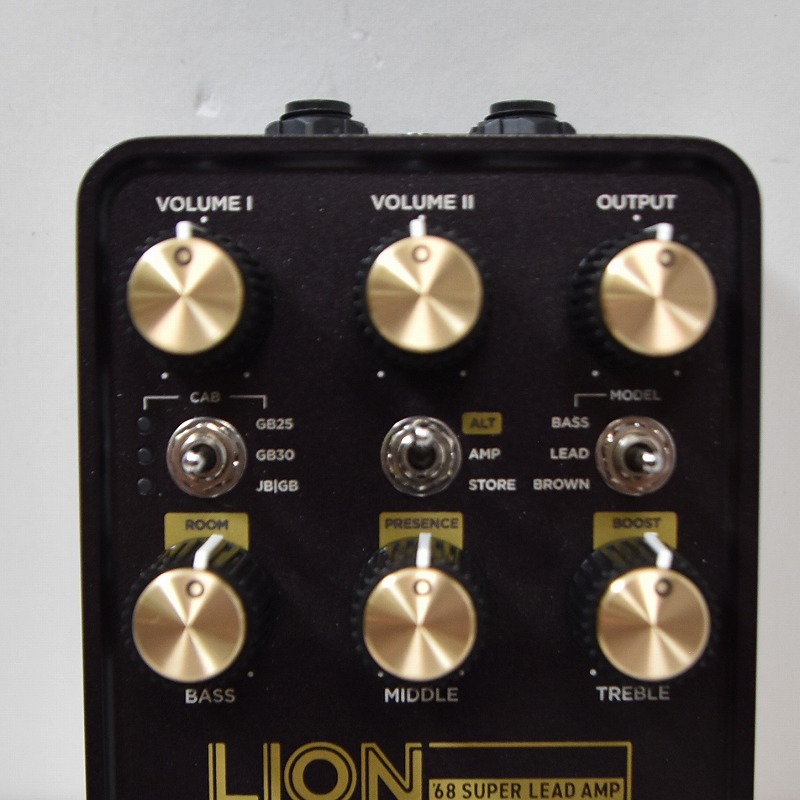UNIVERSAL AUDIO UAFX Lion 68 未使用　保証あり 期間限定新品特価】Universal Audio / UAFX Lion '68 Super Lead