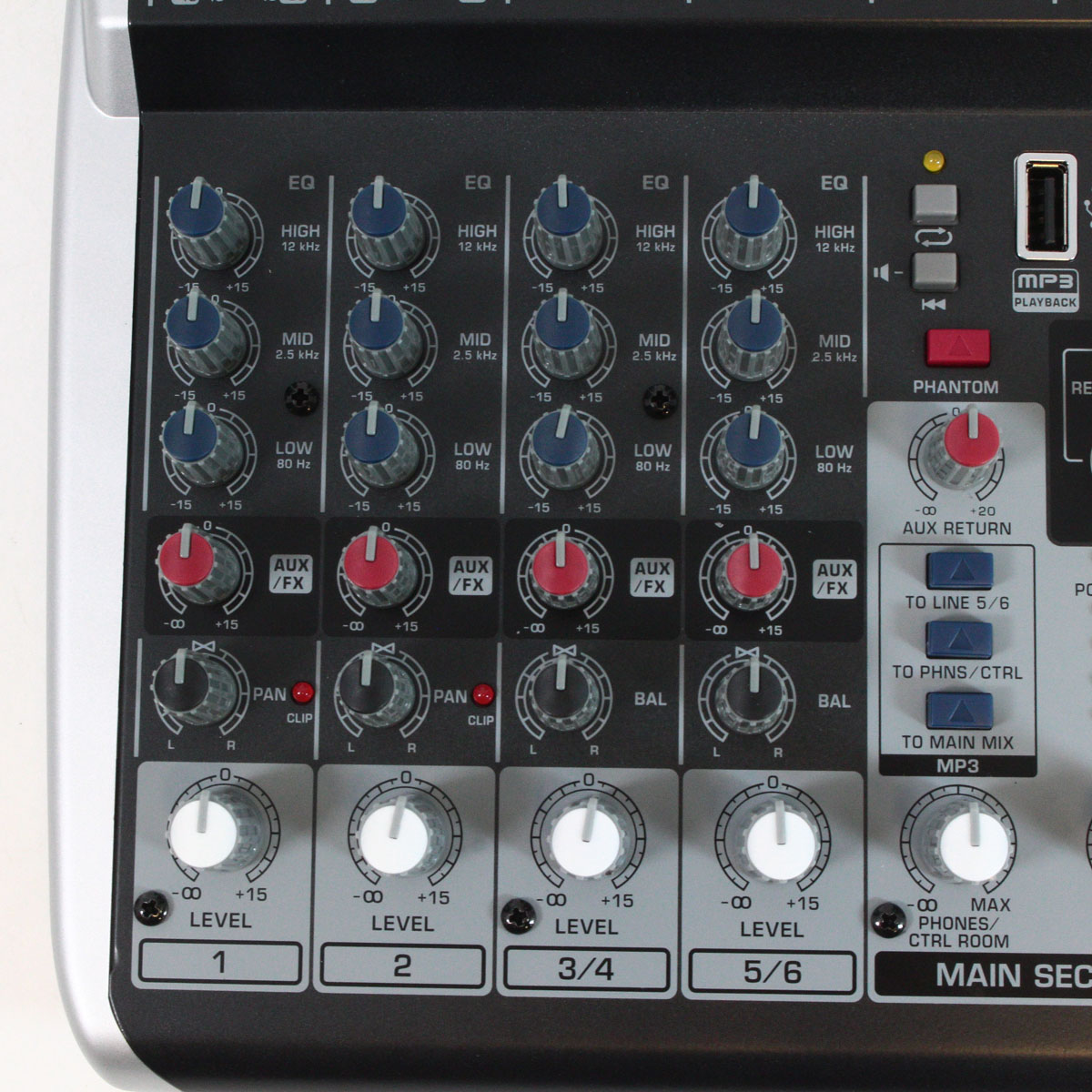 配信機器・PA機器・レコーディング機器 XENYX QX602MP3 BEHRINGER - ライジング-PA音響機器・販売・レンタル・設備
