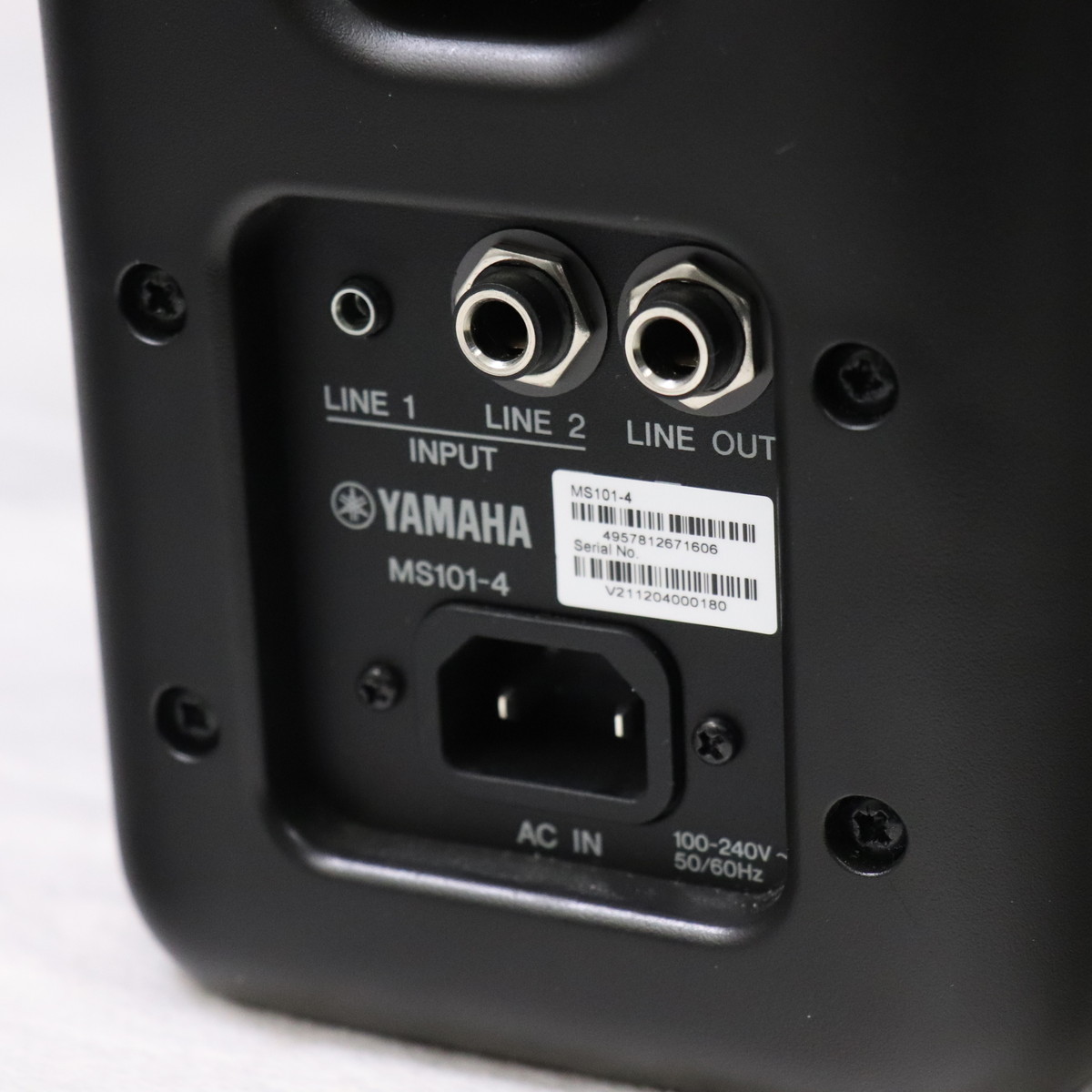 未使用　Yamaha MS101-4 ヤマハ YAMAHA MS101-4 パワードモニタースピーカー 1ペア（2本
