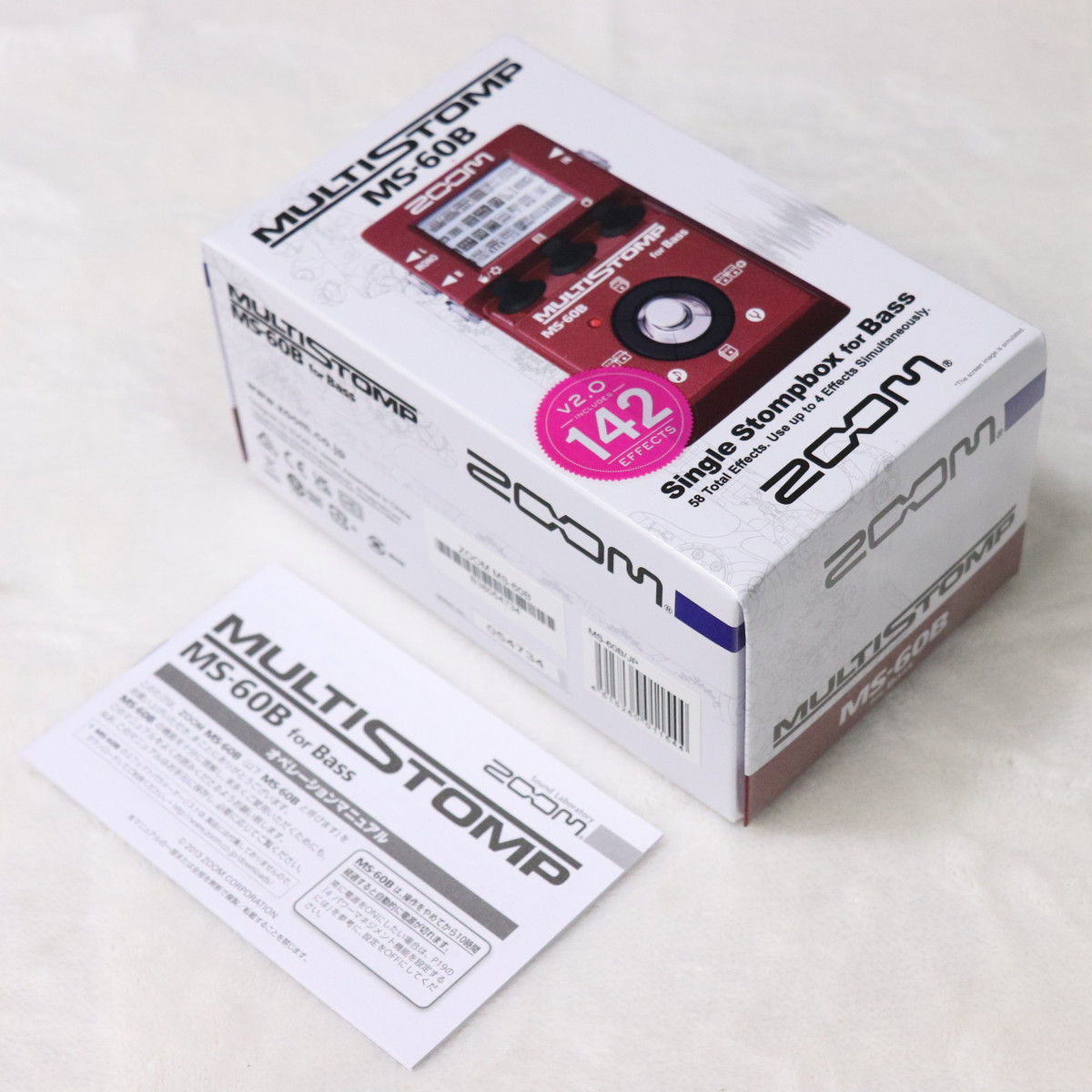 【中古】ZOOM MS-60B MULTISTOMP ベース用 楽天市場】【中古】 ベース用 マルチエフェクター ZOOM