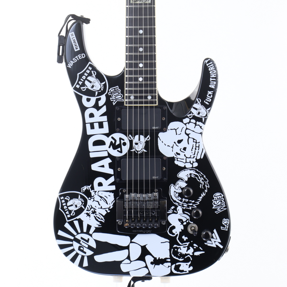 中古】ESP / Jeff Hanneman Signature Model Black on decal