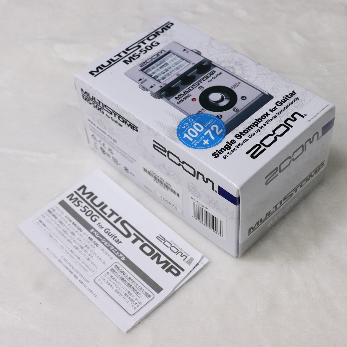 か*会様 【中古】ZOOM MS-50G MultiStomp Guitar P Zoom MS-50G Multistomp Guitar Pedal - Vintage King