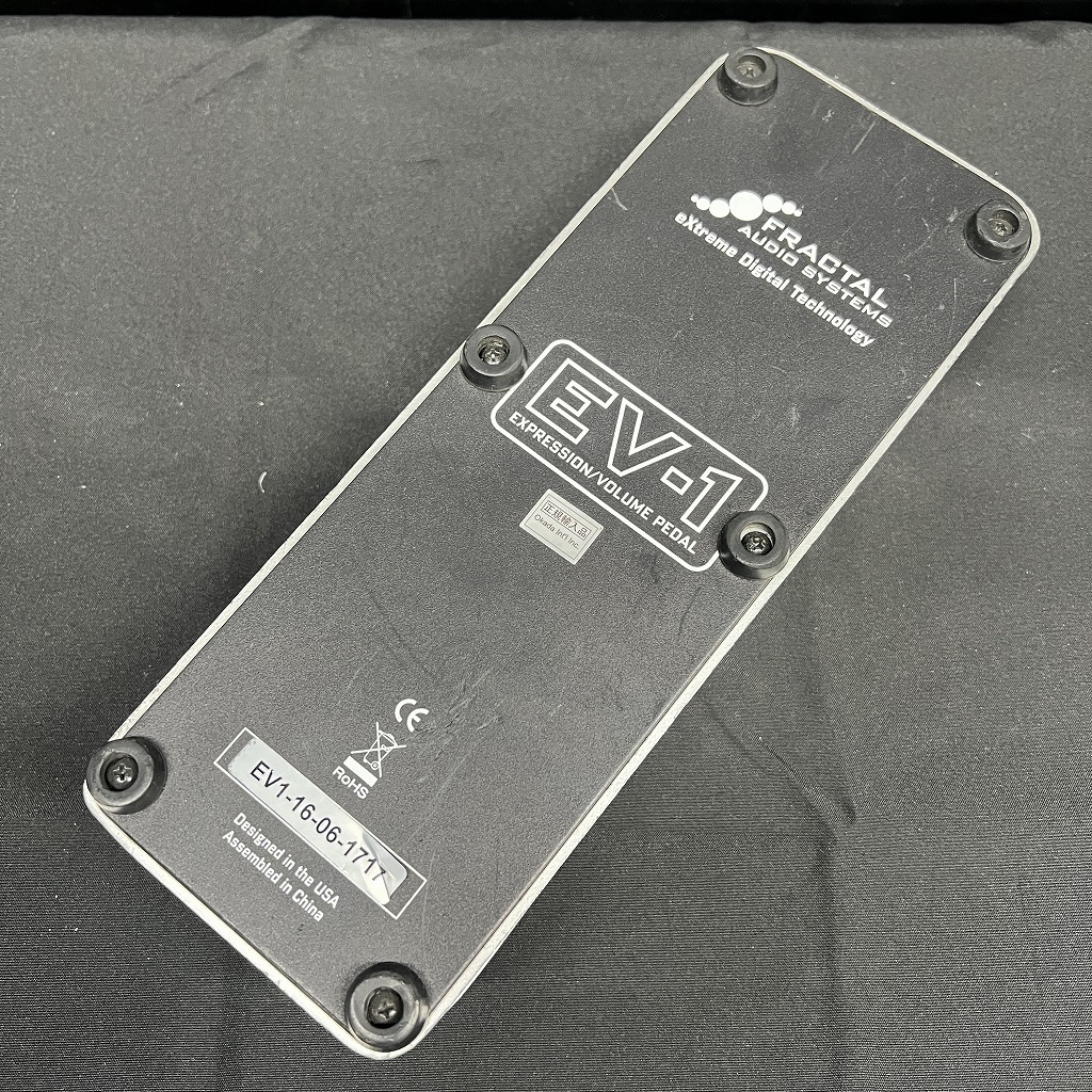 Fractal Audio EV-1 ボリュームペダル　美品 中古】 FRACTAL AUDIO SYSTEMS / EV-1 / Expression Volume