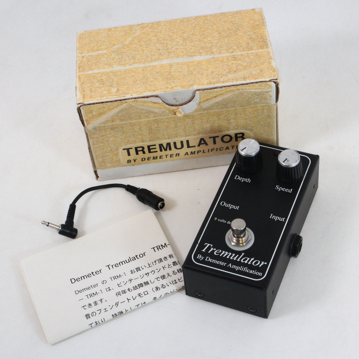 Demeter TRM-1 Tremulator トレモロ 箱 変換アダプタ付き 中古】 DEMETER / TRM-1 Tremulator 【渋谷店】 | イシバシ楽器